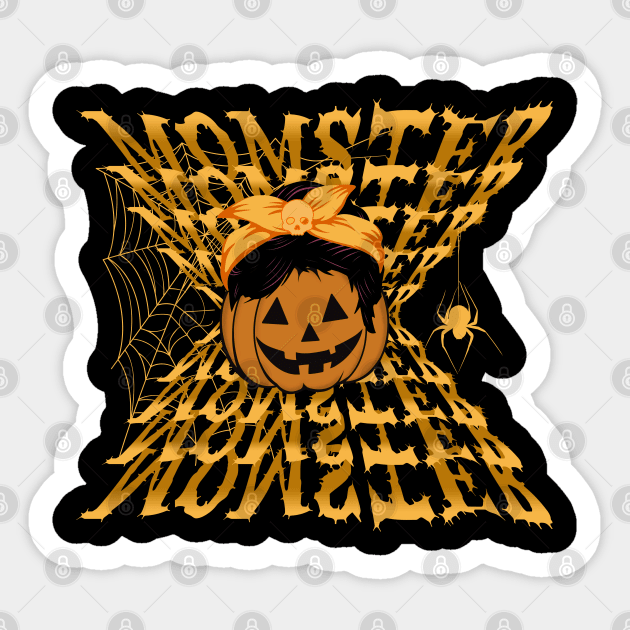 Momster-Flip Text Mirror Typography Sticker by ARTSYVIBES111